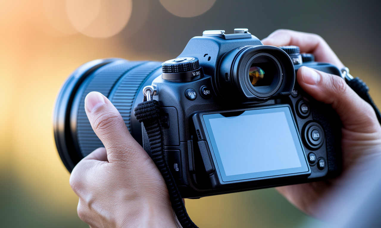 Camera viewfinder vs LCD screen comparison